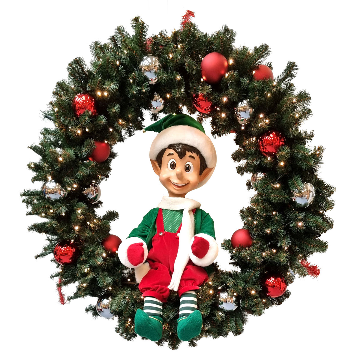 Nissen Buddy i julekrans