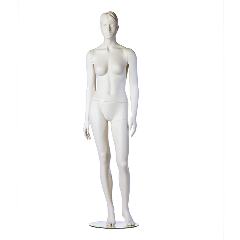 Stylised female mannequin from Hindsgaul in a standing pose.