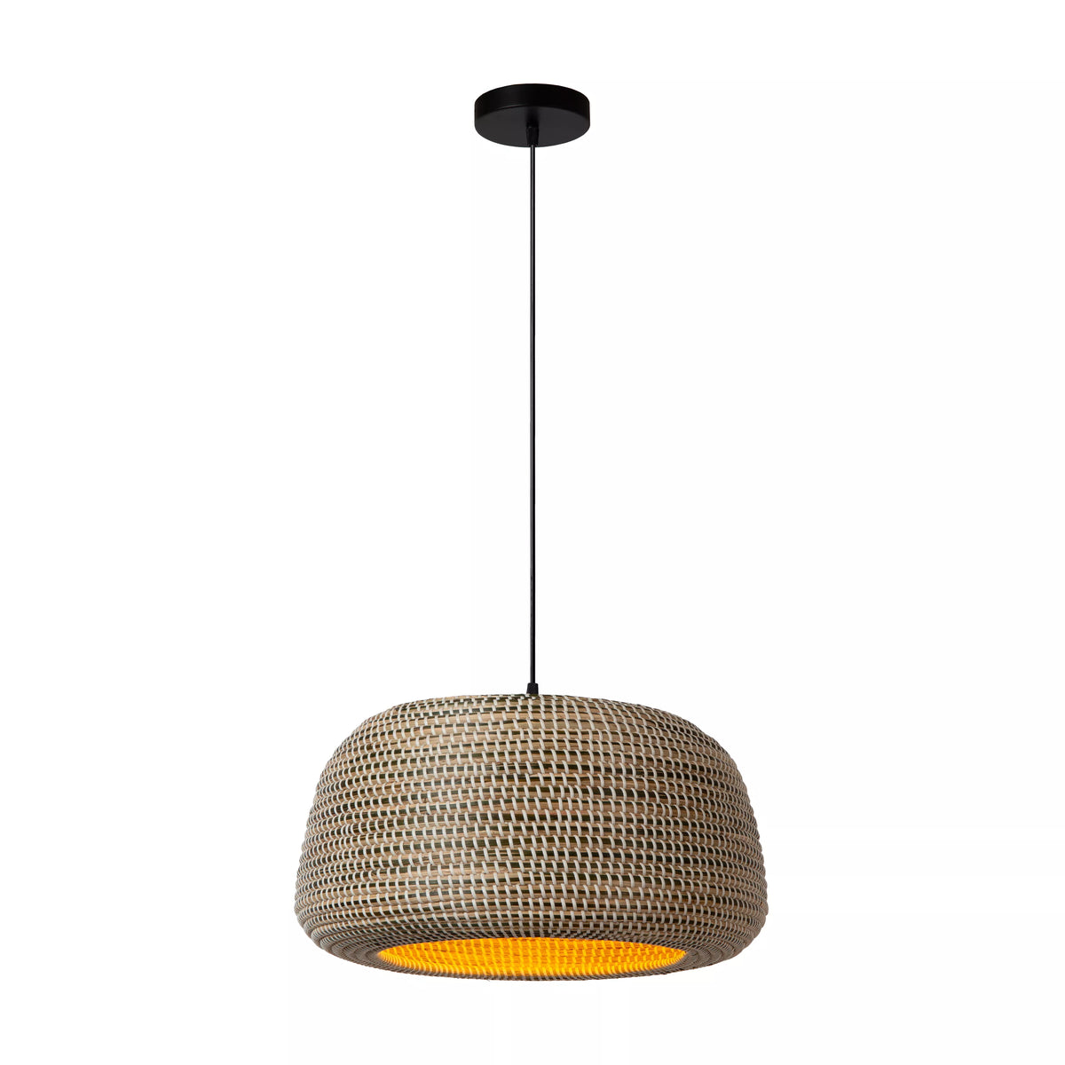 MADUKA - Pendant light - 1xE27 - Brown - Premium - LUCIDE