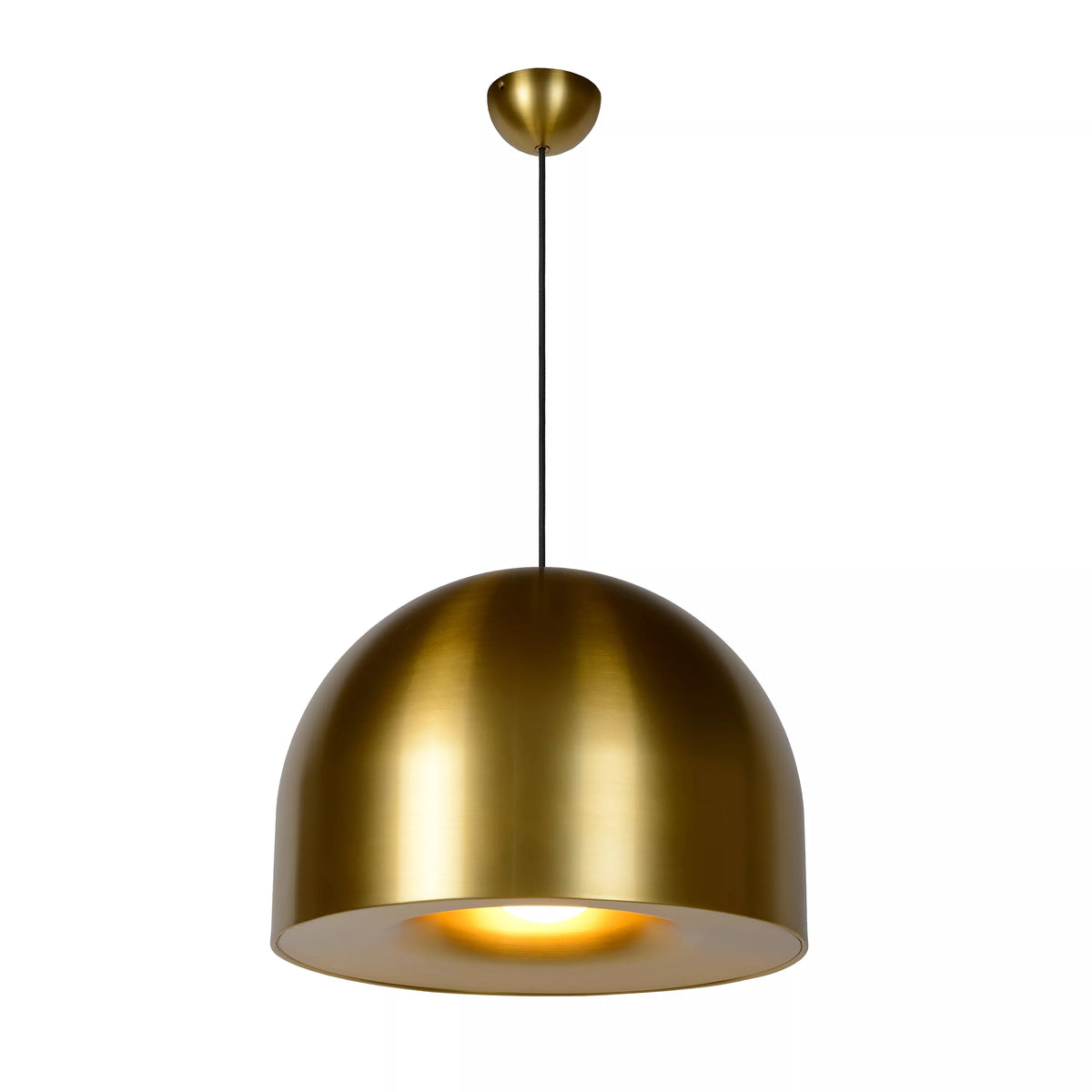 AKRON - Pendant light - Ø 50 cm - 1xE27 - Matt Gold / Brass - Premium - LUCIDE