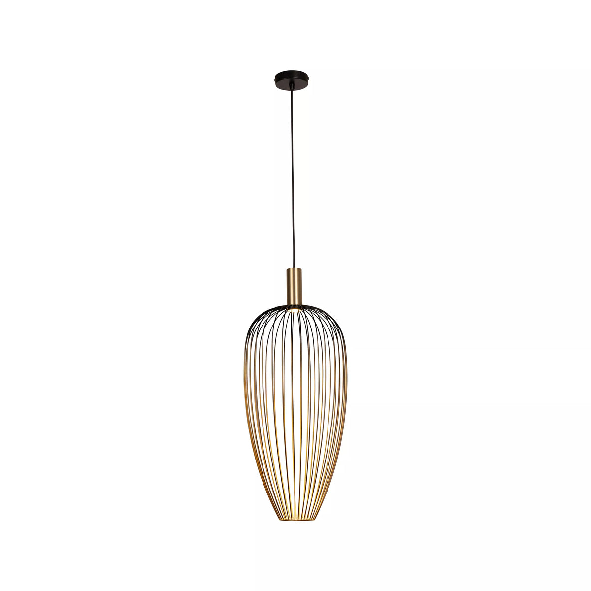 AURELIE - Pendant light - Ø 30 cm - 1xGU10 (MR11) - Gold - Vibes - LUCIDE