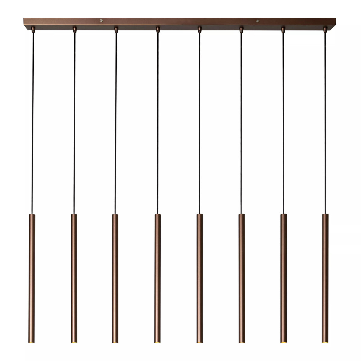 PHOENIX - Pendant light - LED Dim. - G9 - 8x3W 2700K - Coffee - Vibes - LUCIDE