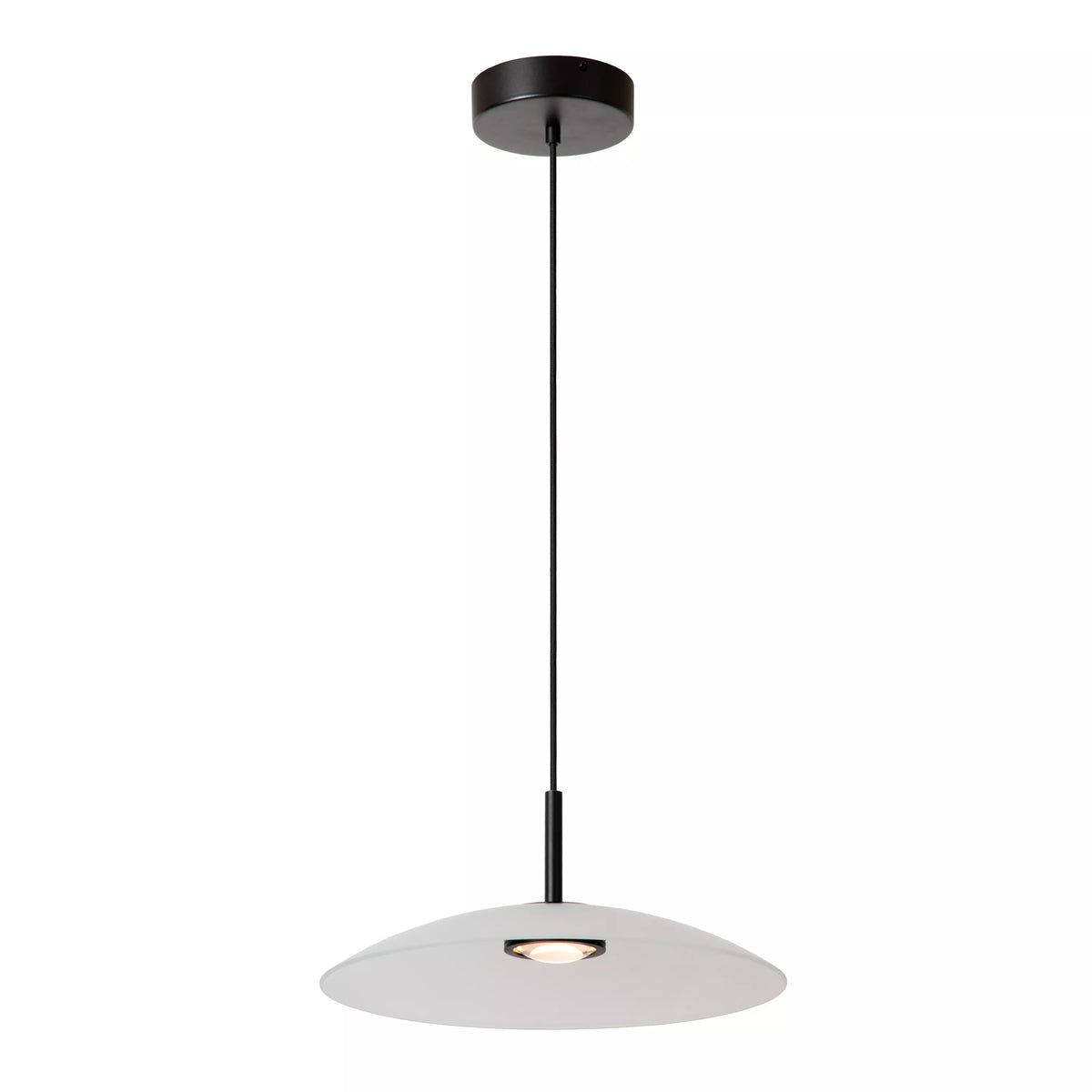 MENGA - Pendant light - Ø 40 cm - LED Dim. - 1x11W 2700K - Opal - Premium - LUCIDE
