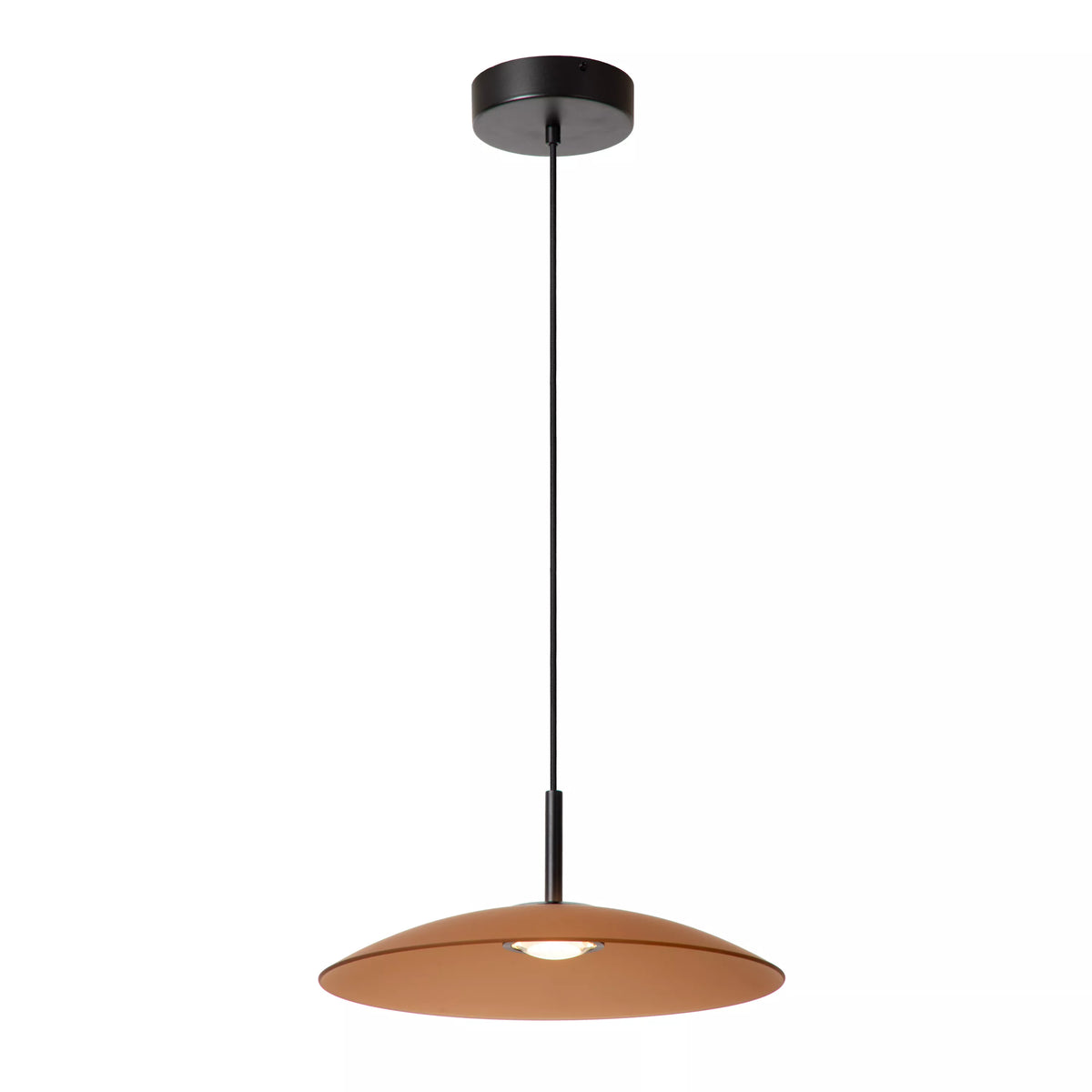 MENGA - Pendant light - Ø 40 cm - LED Dim. - 1x11W 2700K - Amber - Premium - LUCIDE