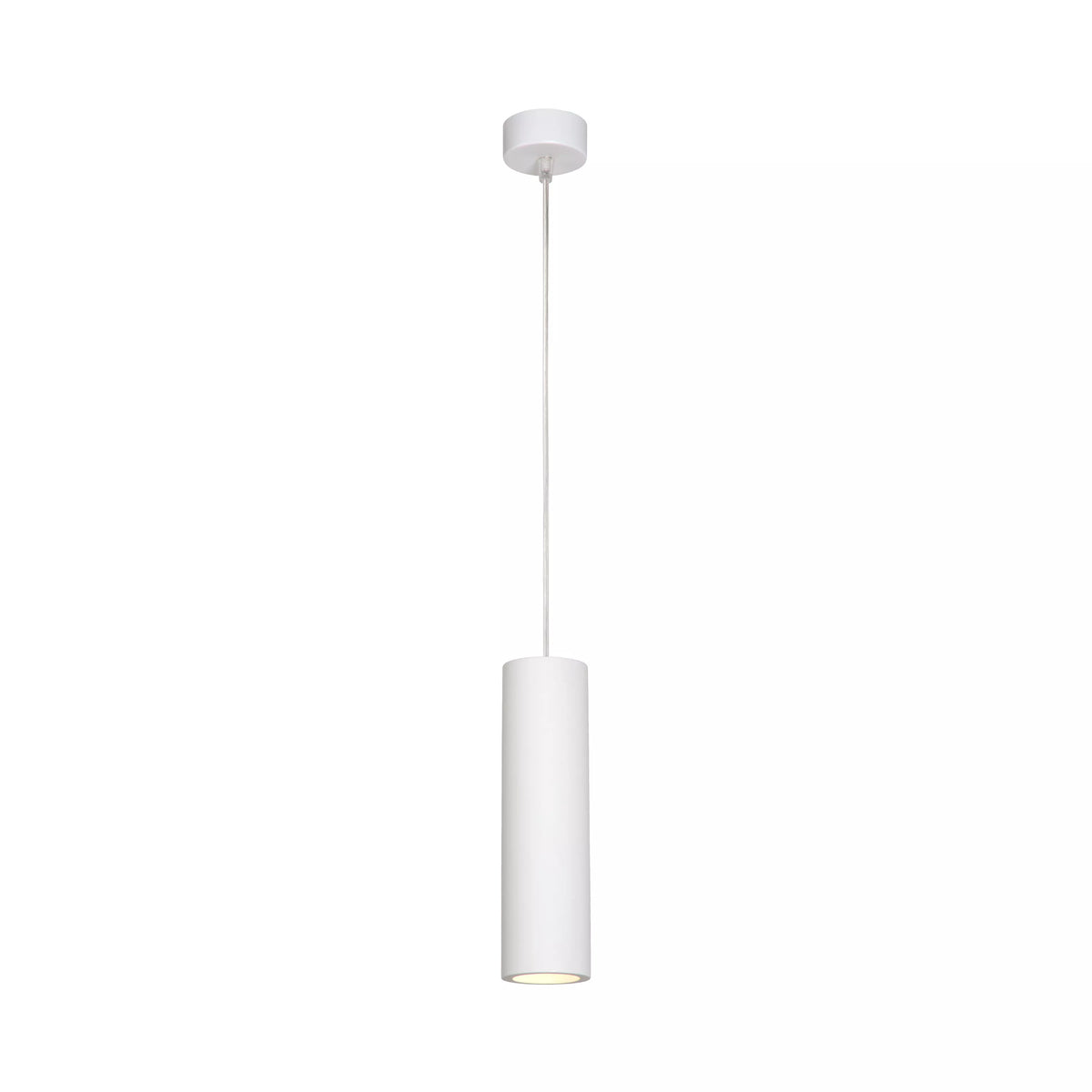 GIPSY - Pendant light - Ø 7 cm - 1xGU10 (MR16) - White - LUCIDE