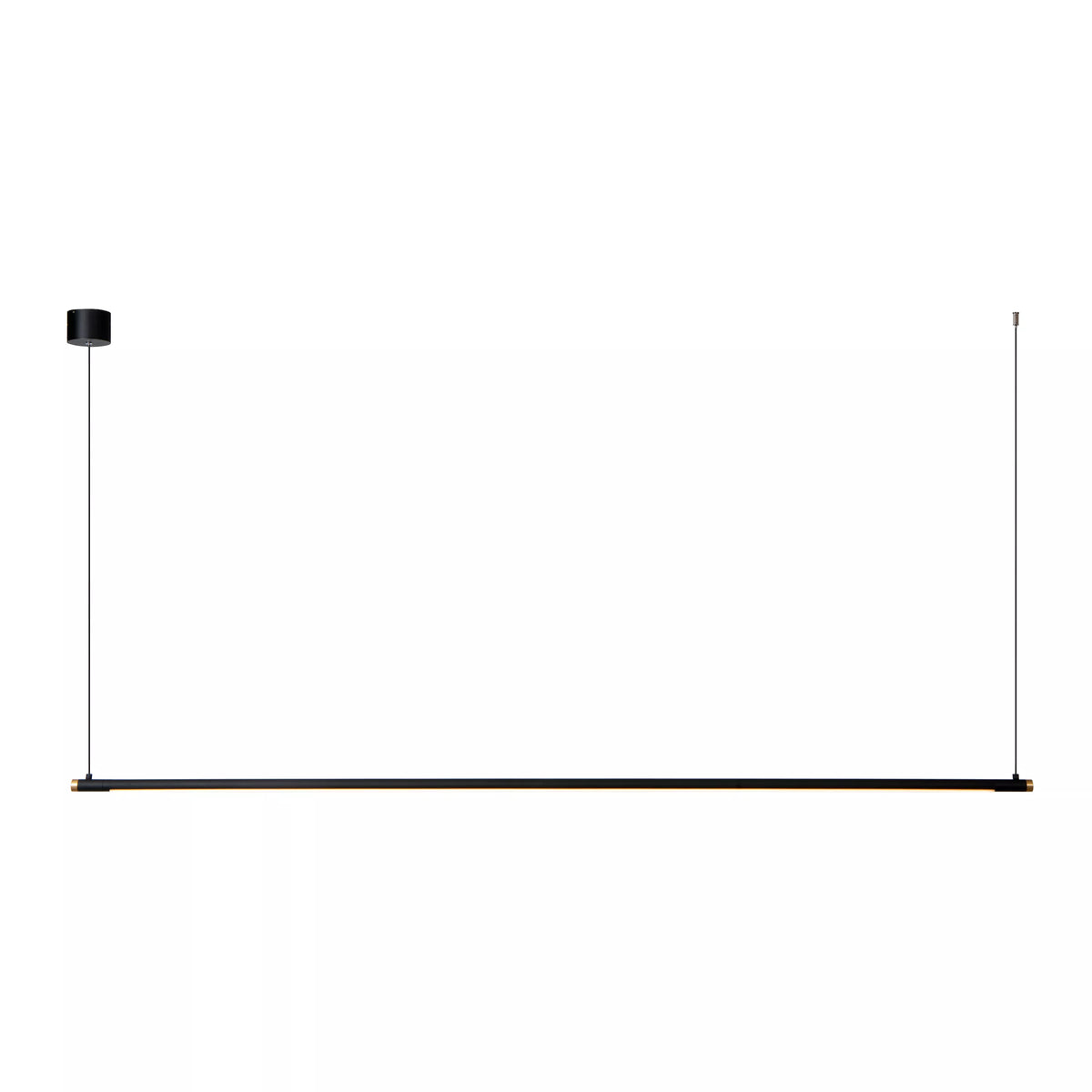 MARNIK - Pendant light - Ø 2,5 cm - LED Dim. - CCT - 1x24W 2700K/4000K - Hand Wave Sensor - Black - Premium - LUCIDE