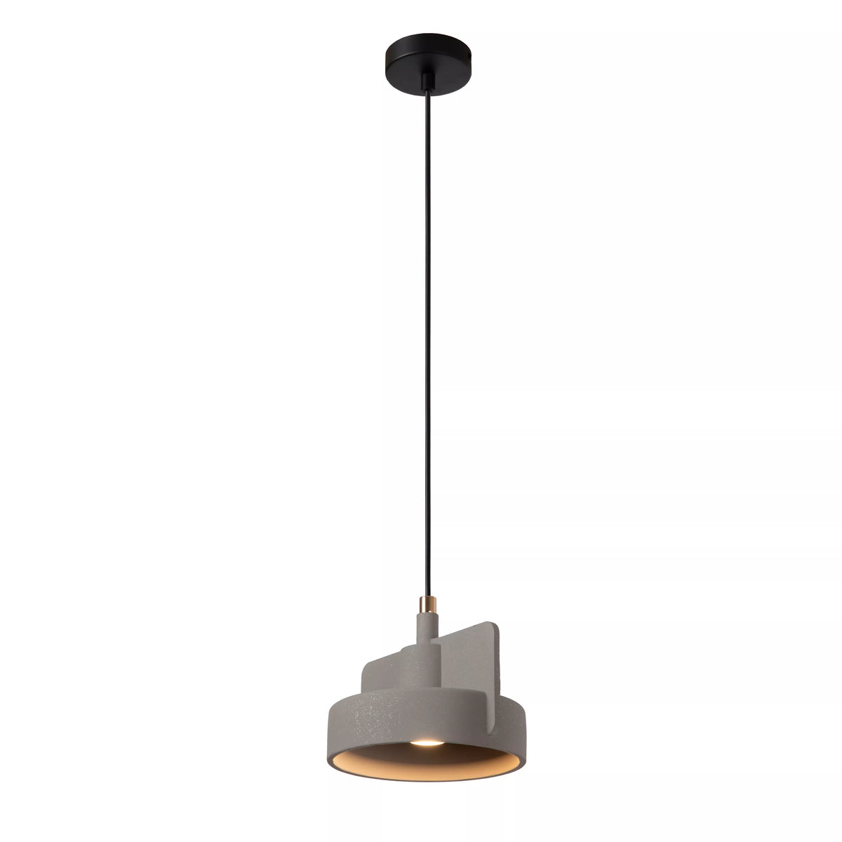 NINJA - Pendant light - Ø 20 cm - 1xE27 - Grey - LUCIDE
