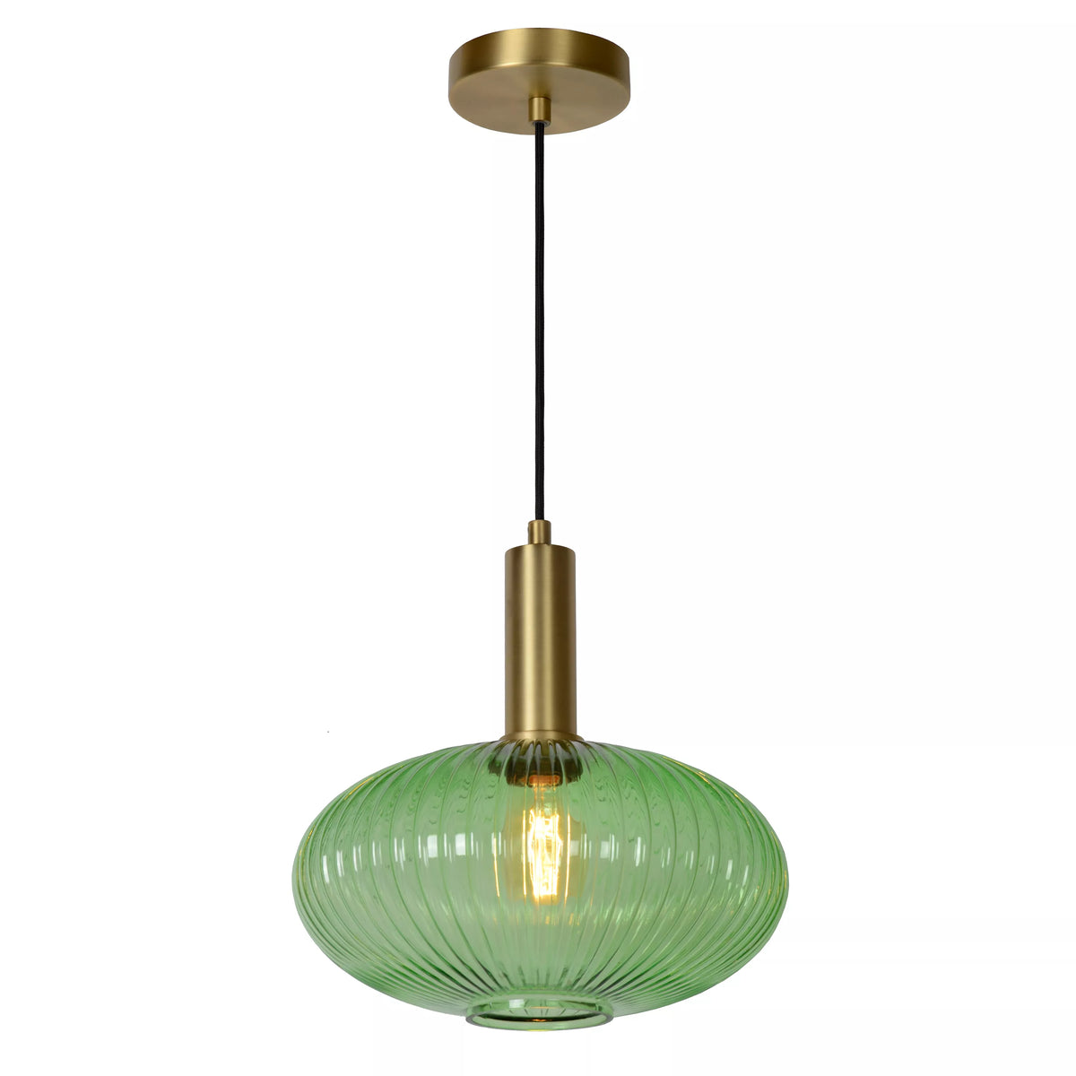 MALOTO - Pendant light - Ø 30 cm - 1xE27 - Green - LUCIDE