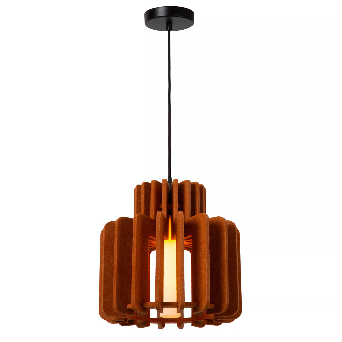 ROLLO - Pendant light - 1xE27 - Terracotta - LUCIDE