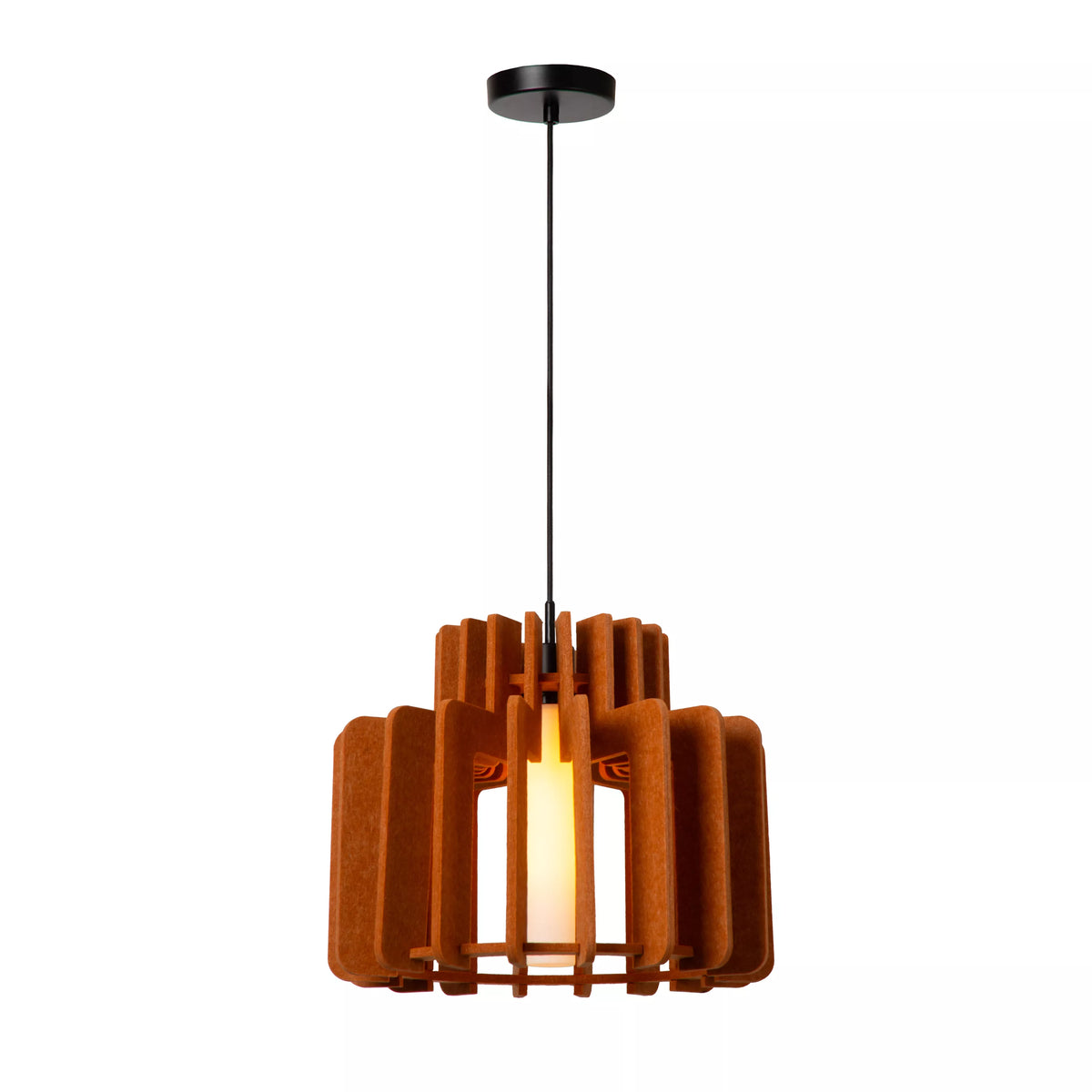 ROLLO - Pendant light - 1xE27 - Terracotta - LUCIDE