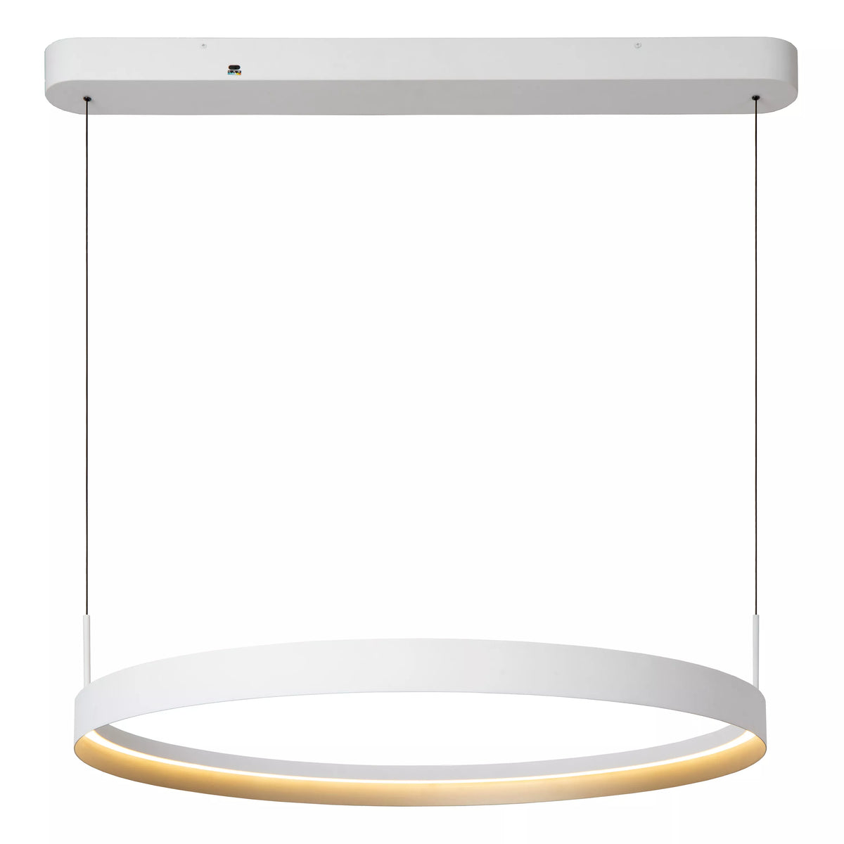 RADIANT - Pendant light - LED Dim. - CCT - 1x60W 2200K/3000K - White - Vibes - LUCIDE