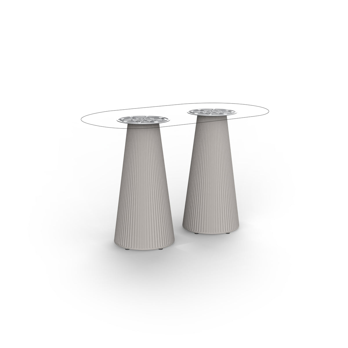 GATSBY DOBLE_BASE Ø35x73cm S30 - Vondom