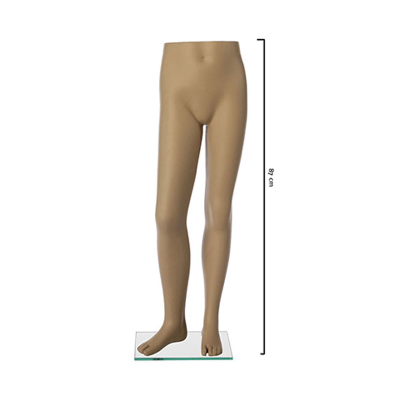 Child leg form from Hindsgaul® in a straight pose.
