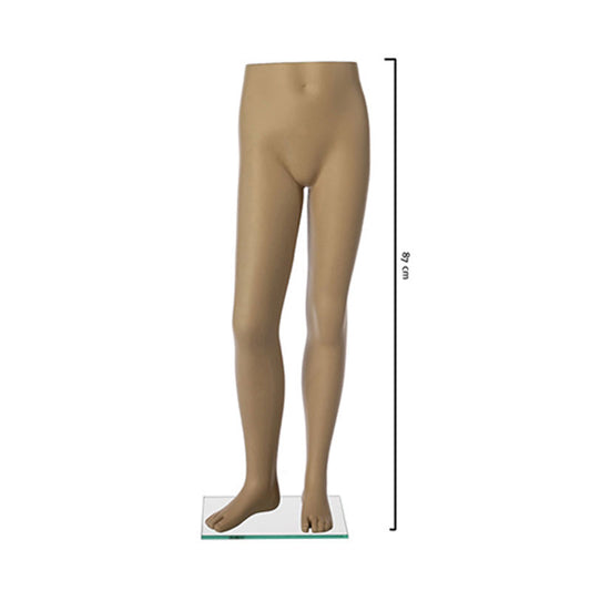 Child leg form from Hindsgaul® in a straight pose.