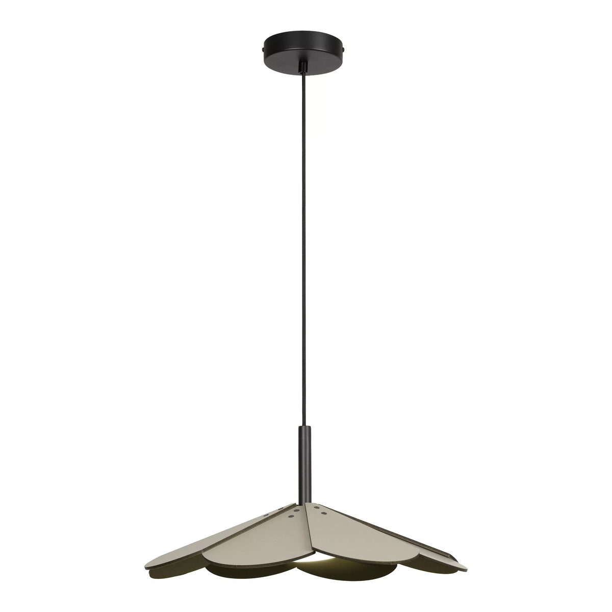 BLOMSTER - Pendant light - Ø 47 cm - LED Dim. - 1x9W 2700K - Green - Essential - LUCIDE