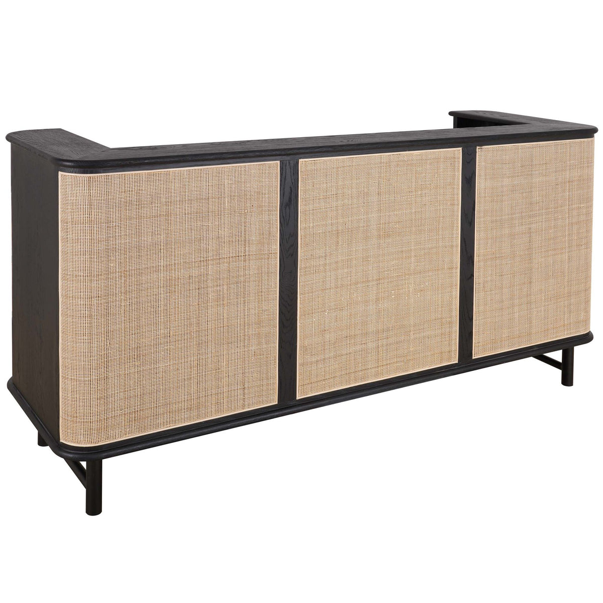Massimo Buffet Cabinet - Black Oak - KAJA