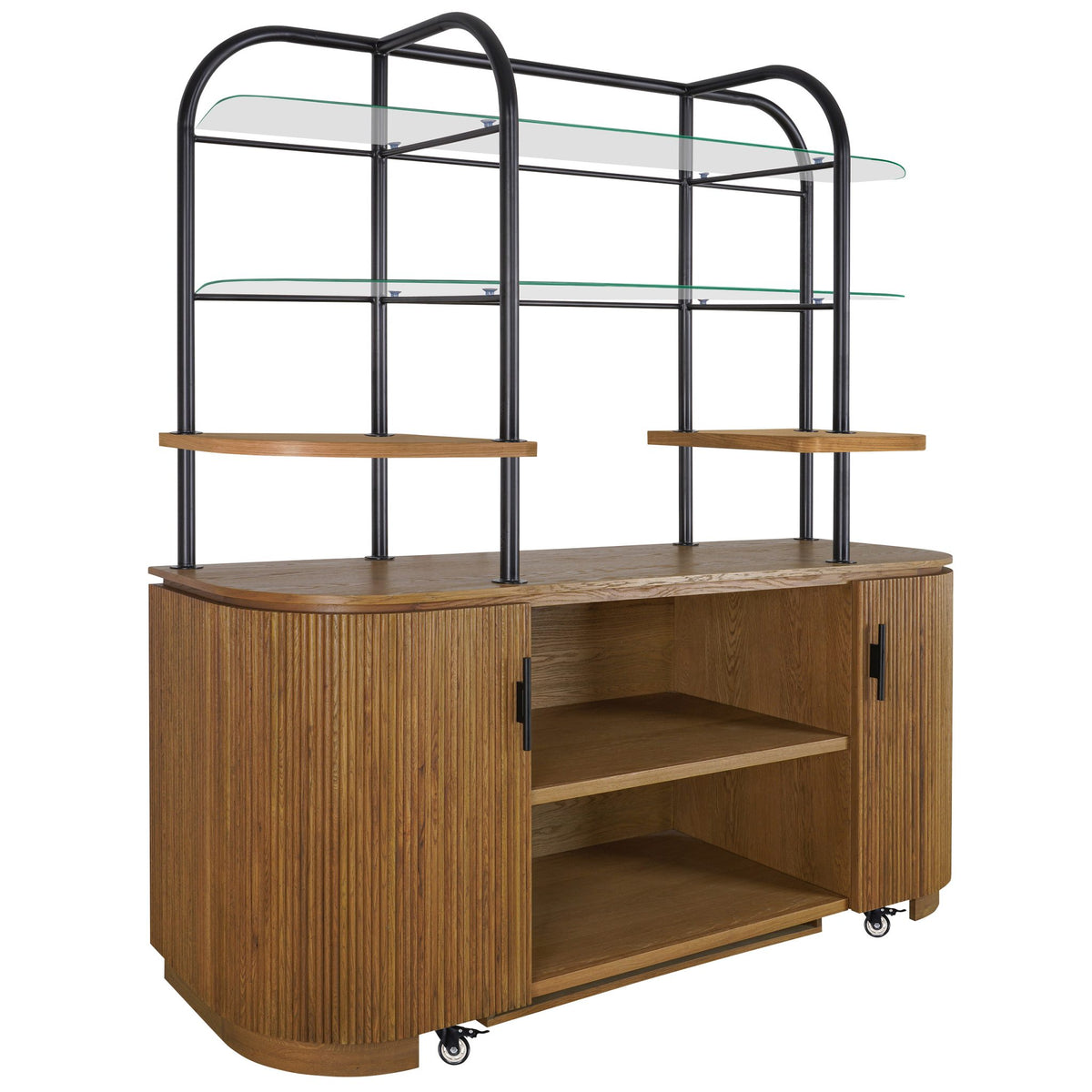 Salerno Wall Cabinet - Natural Oak - KAJA