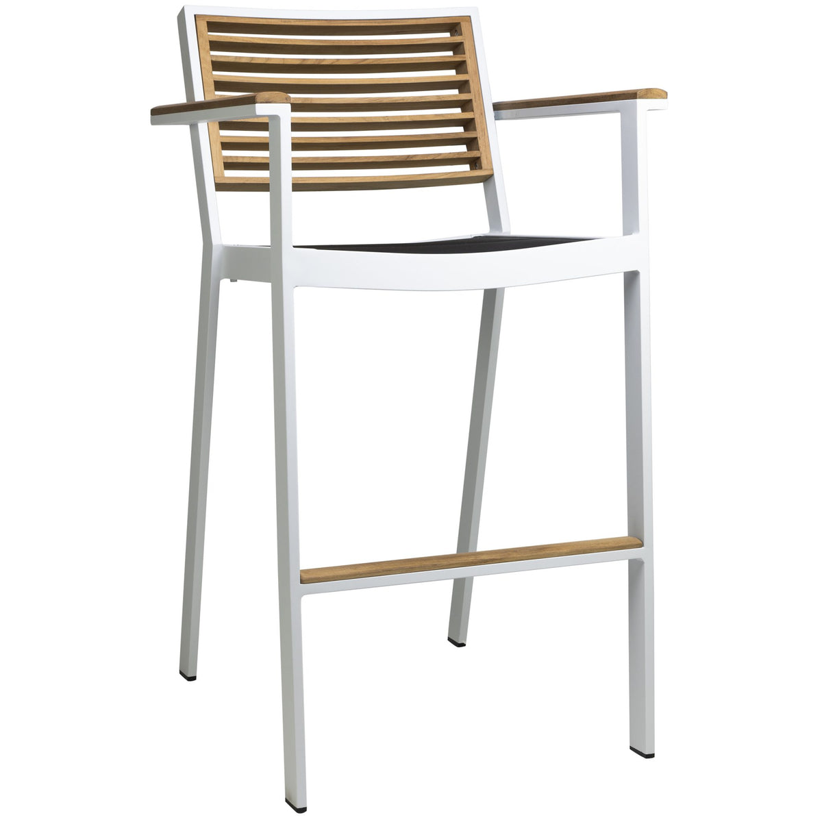 York Barstool - White/Black - KAJA
