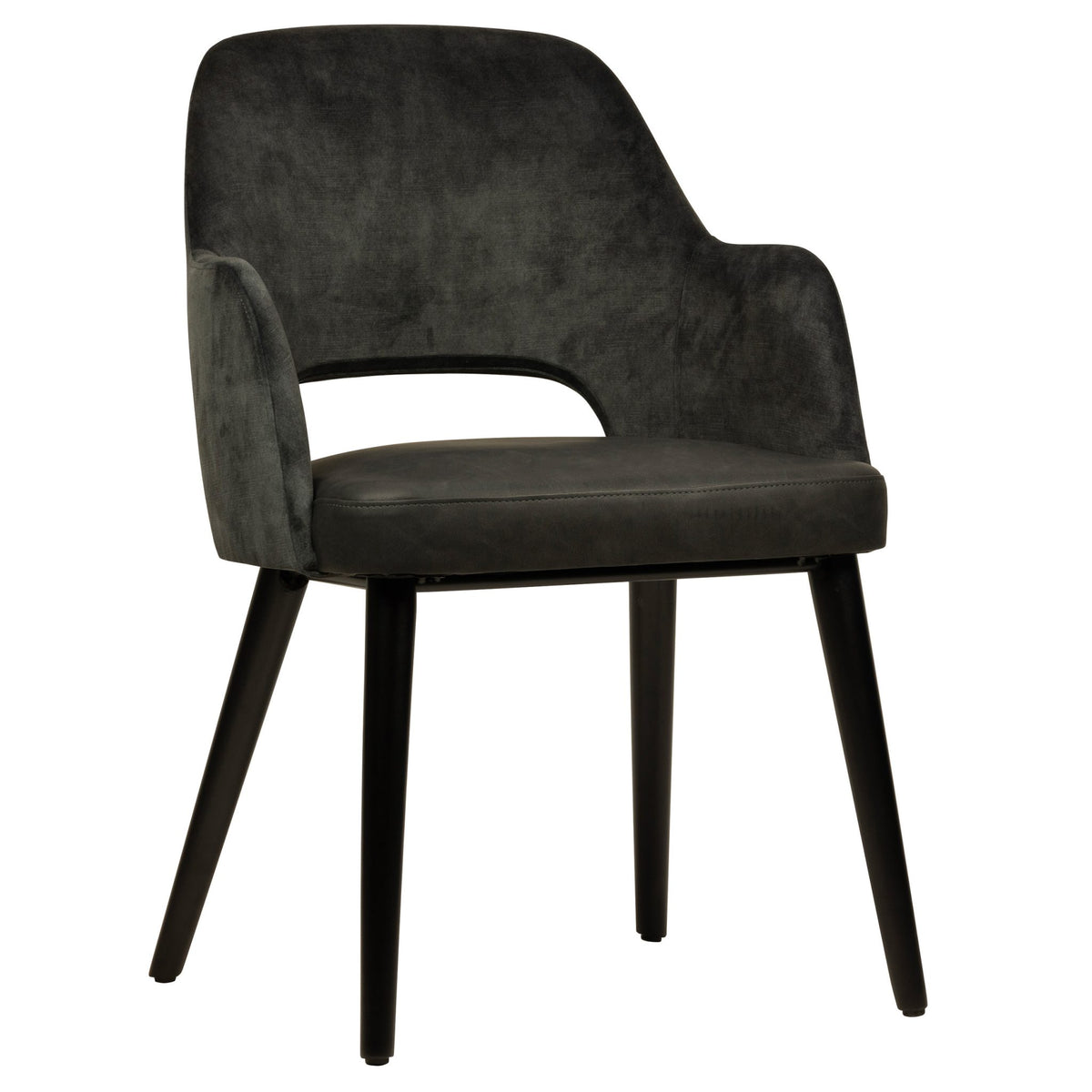 Olsen Armchair - Anthracite - KAJA