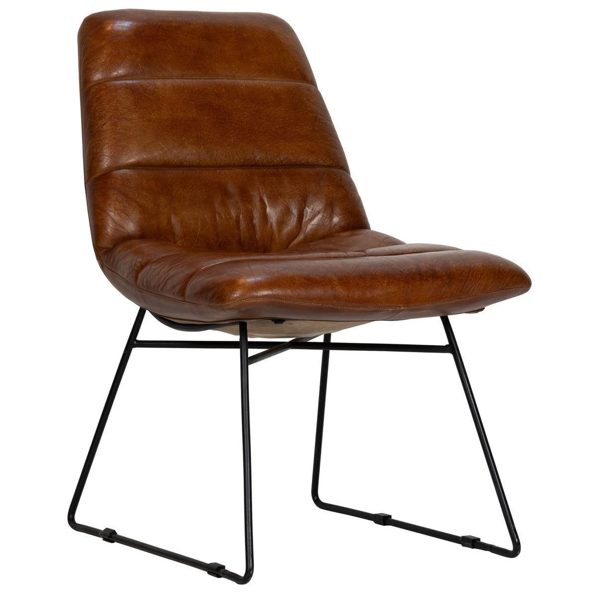 Jorick Armchair - Cognac Leather - KAJA
