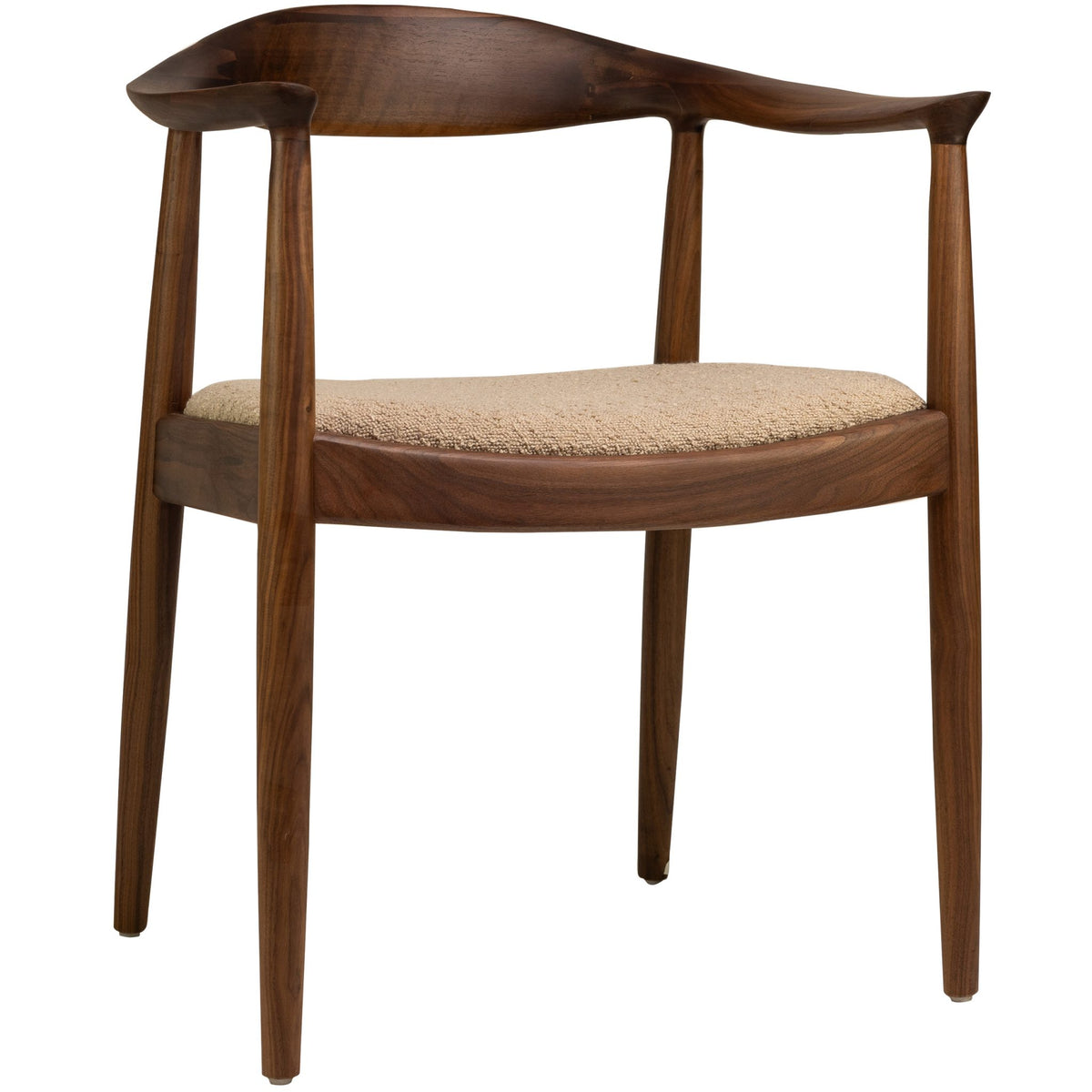 Nordic Armchair - Walnut - KAJA