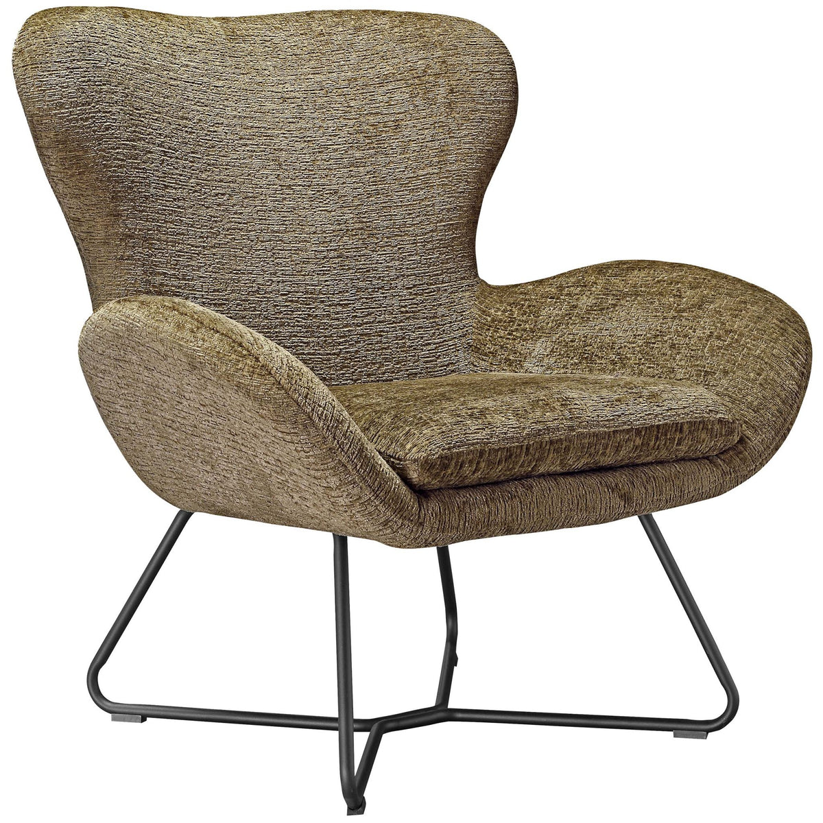 Eden Lounge Chair - Brandy - KAJA