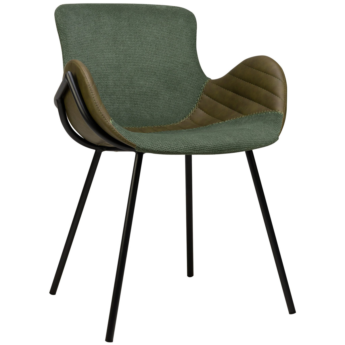 Alya Armchair - Green - KAJA