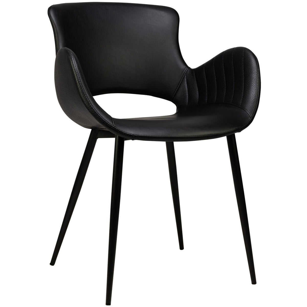 Kensi Armchair - Black - KAJA