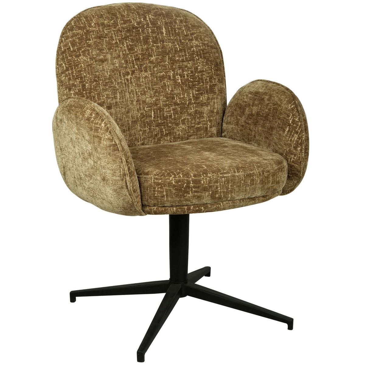 Belle Armchair - Swivel - Army - KAJA