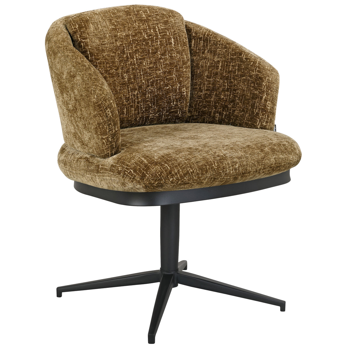 Sierra Armchair - 360° Swivel - Army - KAJA