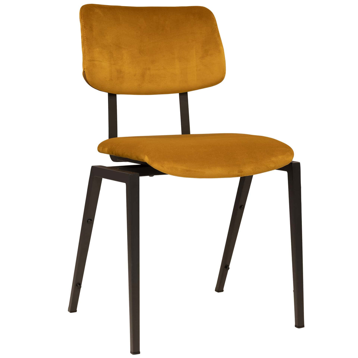 Carpo Stackchair – Ochre/Black - KAJA