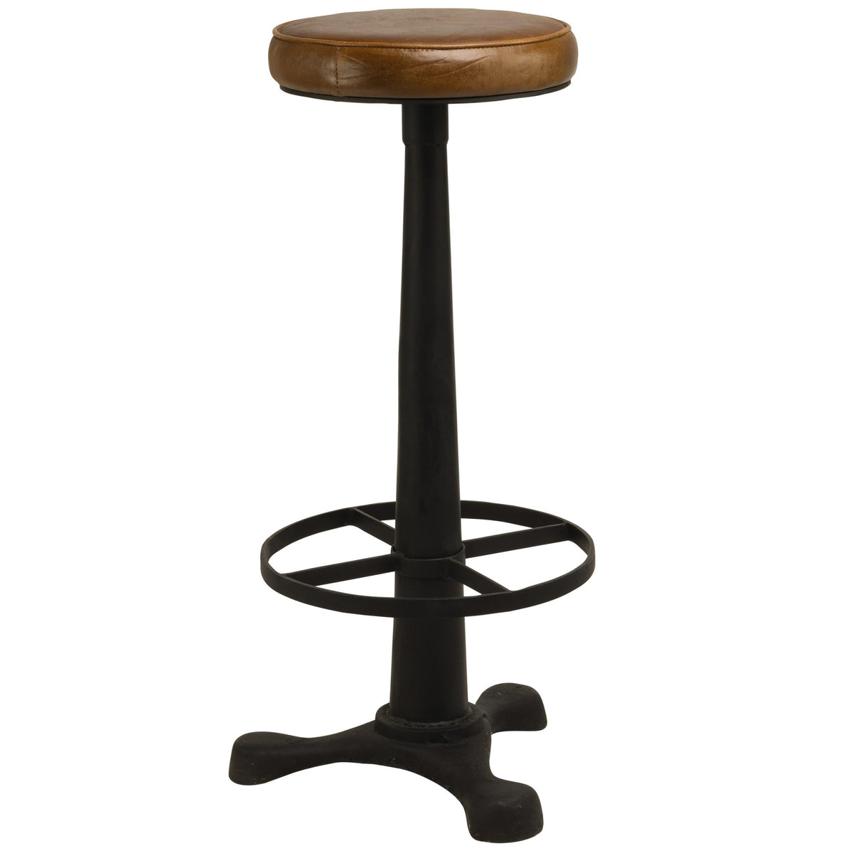 Dex Barstool - Metal/Leather - KAJA