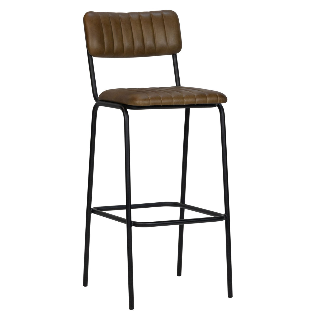 Jenson Barstool - Cognac Leather - KAJA