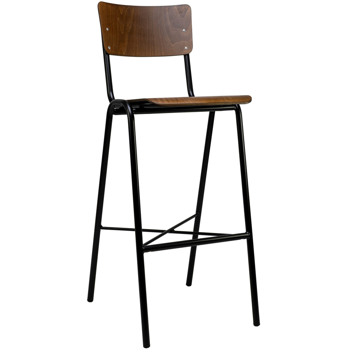 Skool Barstool - Wood - KAJA