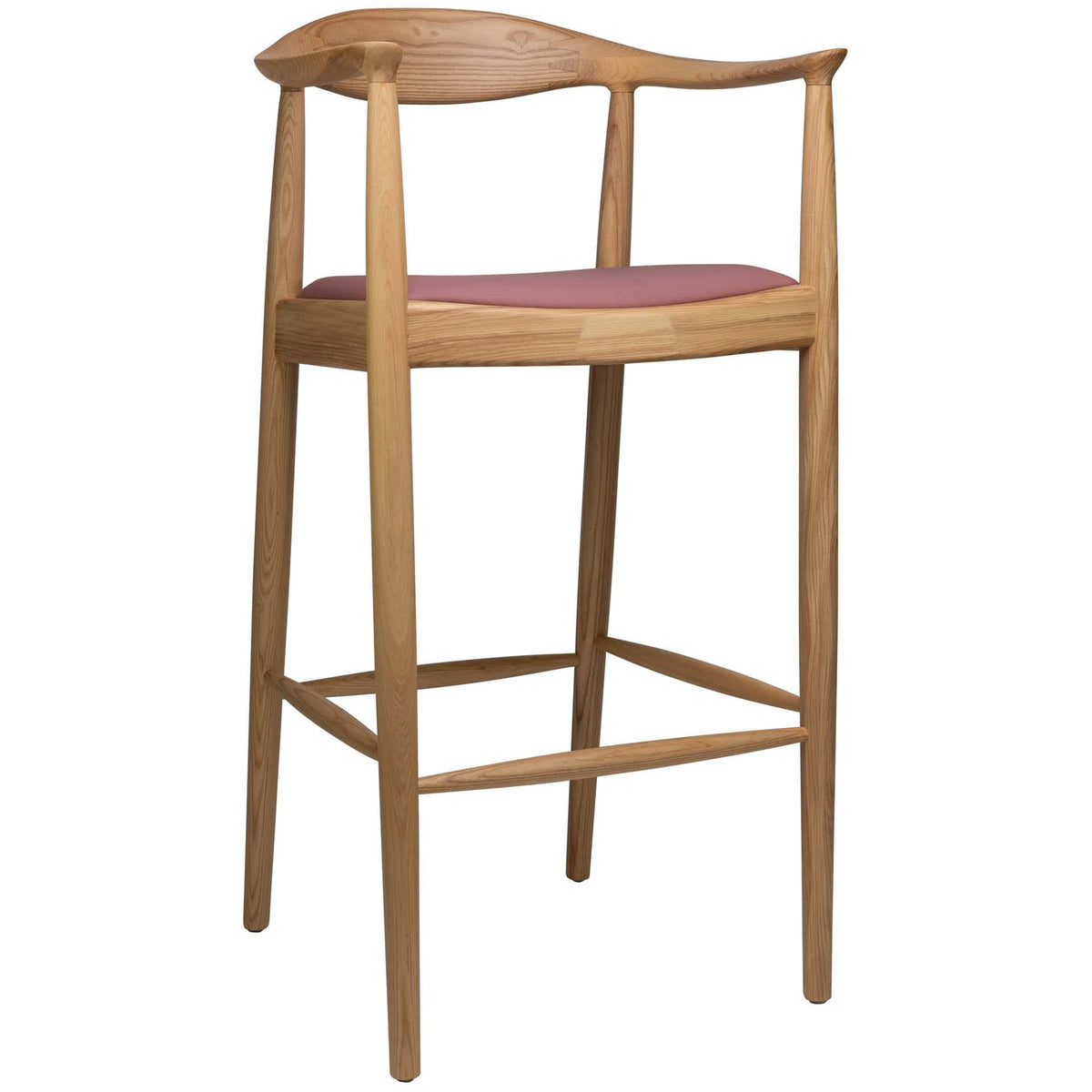 Nordic Barstool - Oak Wood - Natural - KAJA
