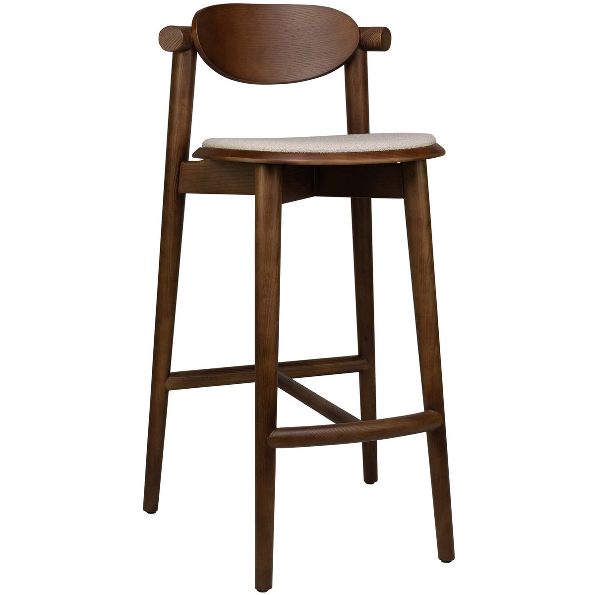 Noaro Stool - Ash Wood - Beige - KAJA