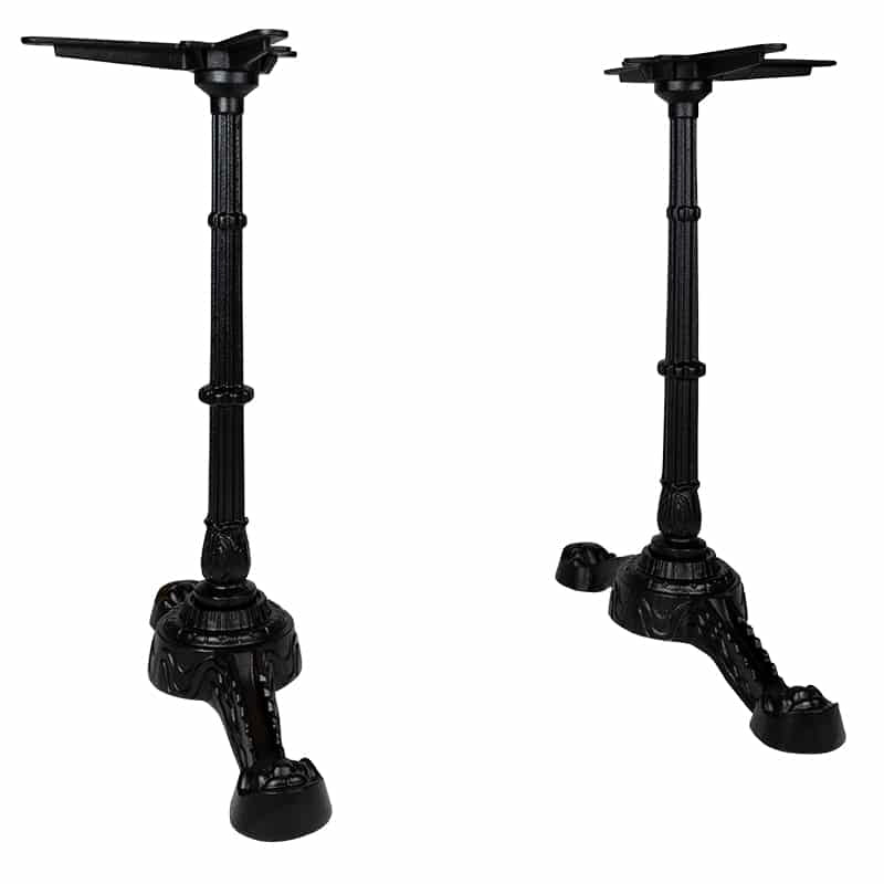 London 2 Table Base - Cast Iron Black - KAJA