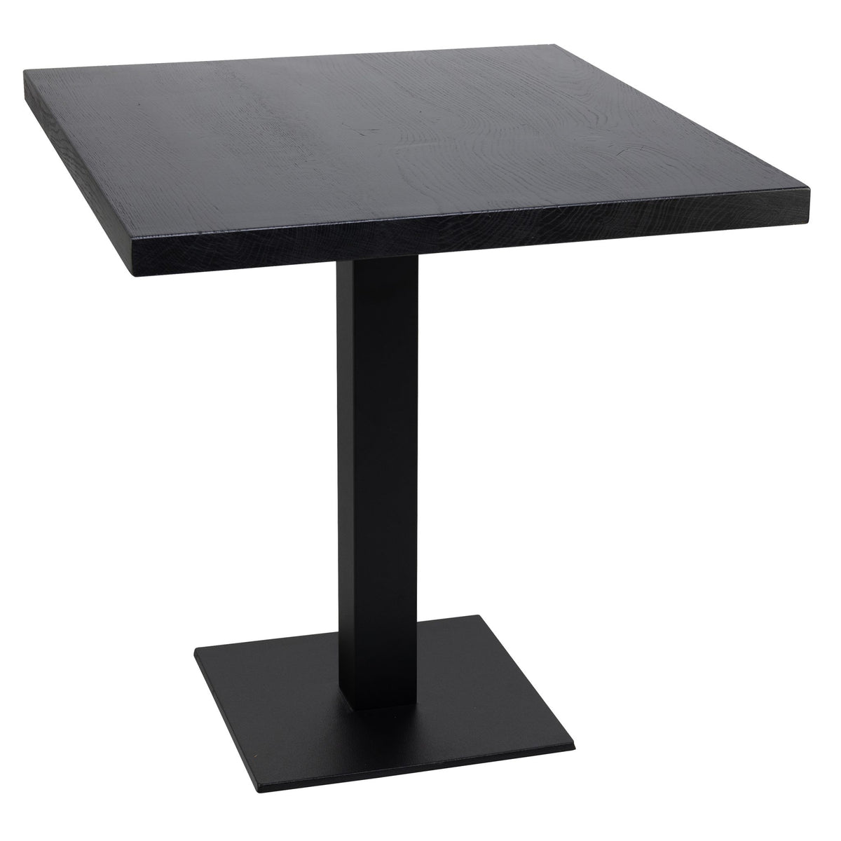 Tableset - Rivas Base + Solid Oak Top Black - KAJA