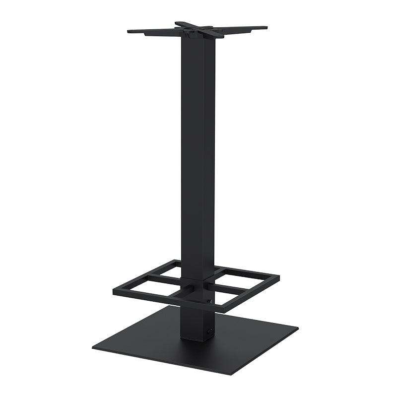 Paris Bar Base - Black with Footrest - KAJA