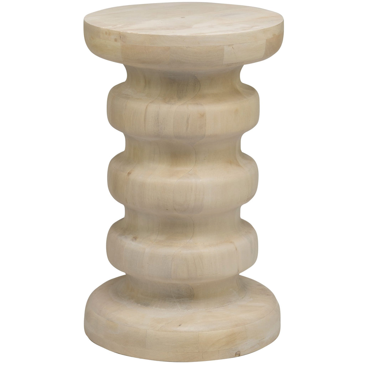 Shirei Side Table - ∅34cm - Mango Wood - KAJA