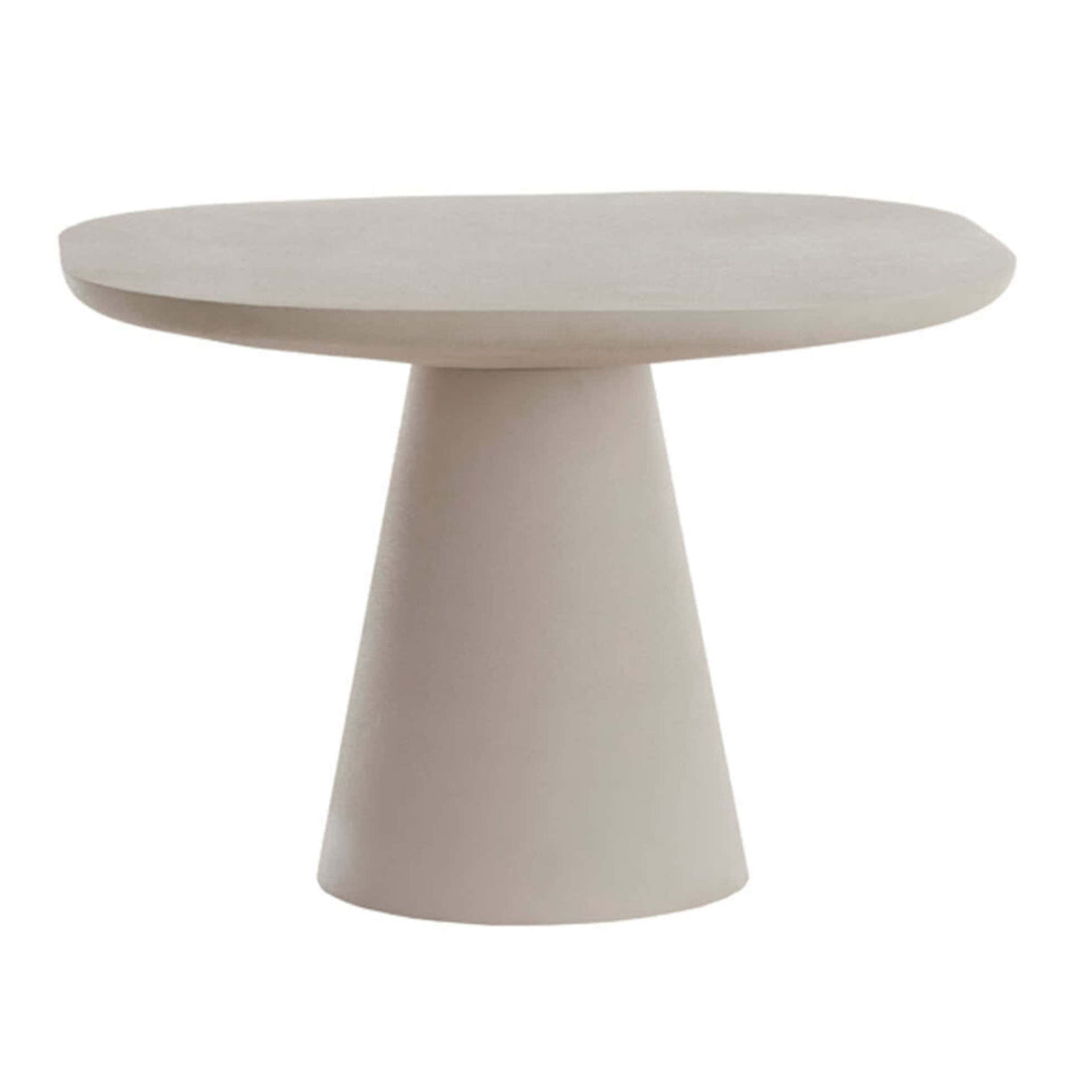 Abala Side Table - 60x60cm - Cream - KAJA