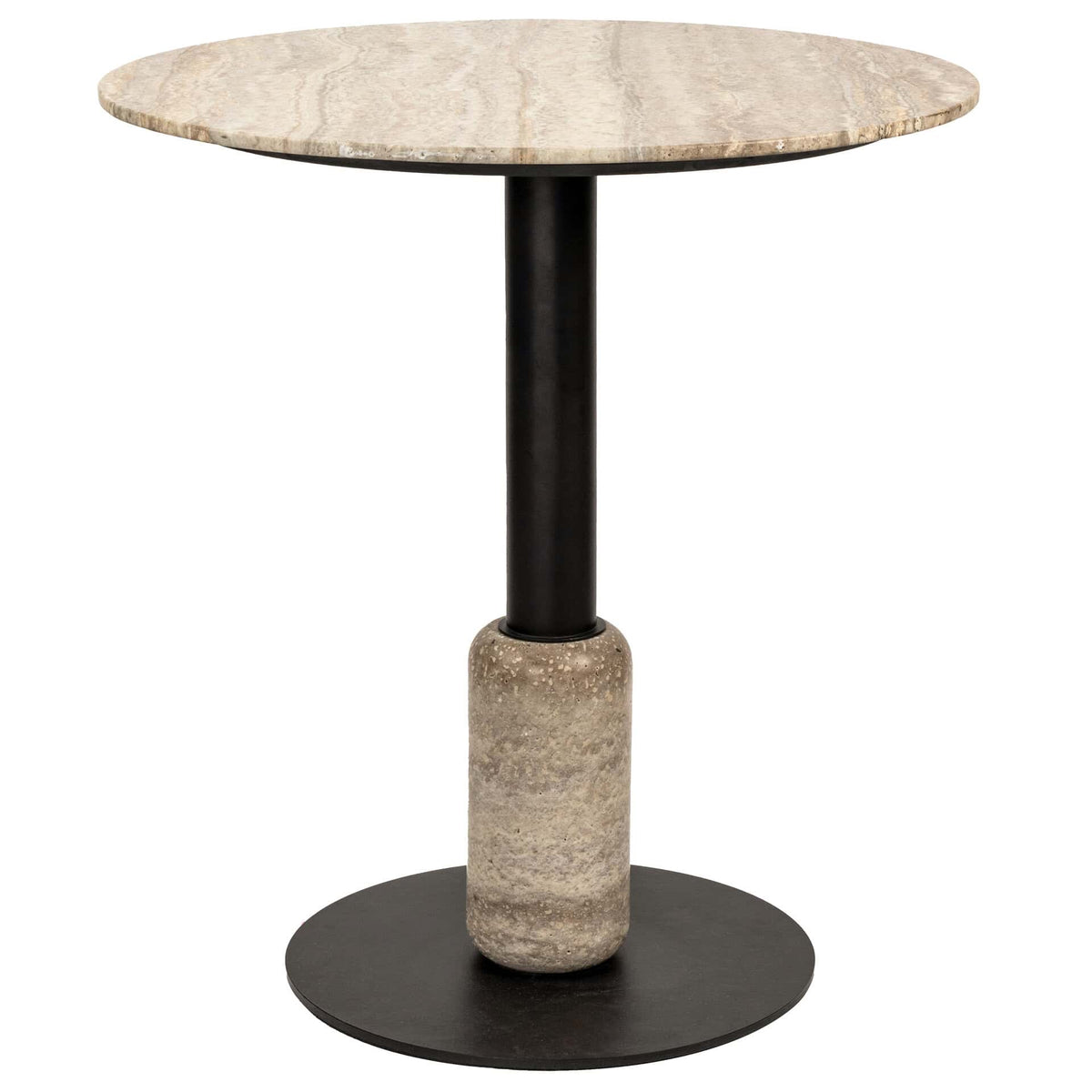 Nevi Table - Ø70 cm - Travertine - KAJA