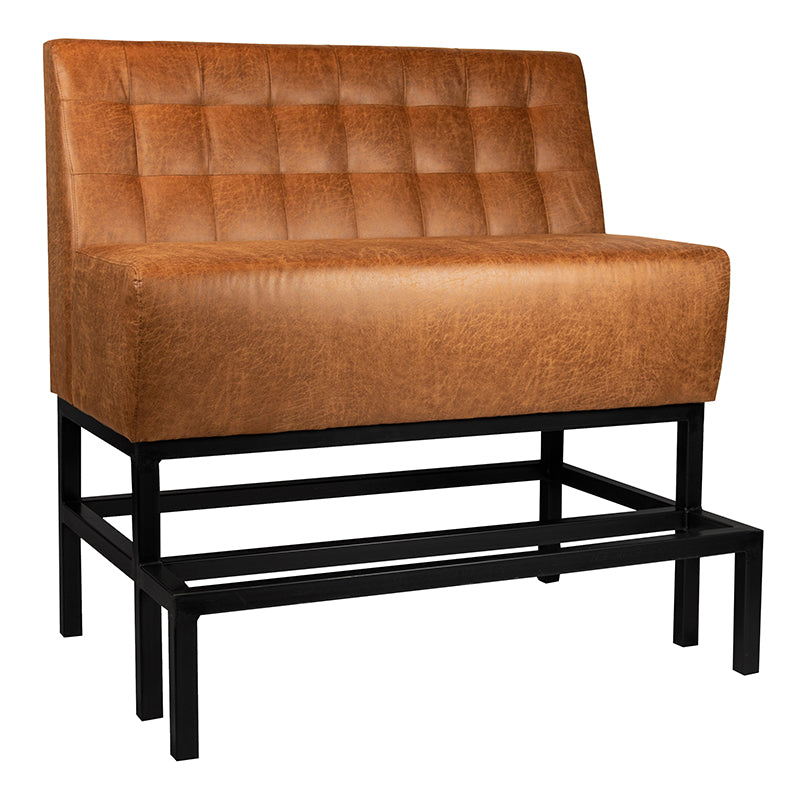 Viggo Sofa High - 120cm - Cognac - KAJA