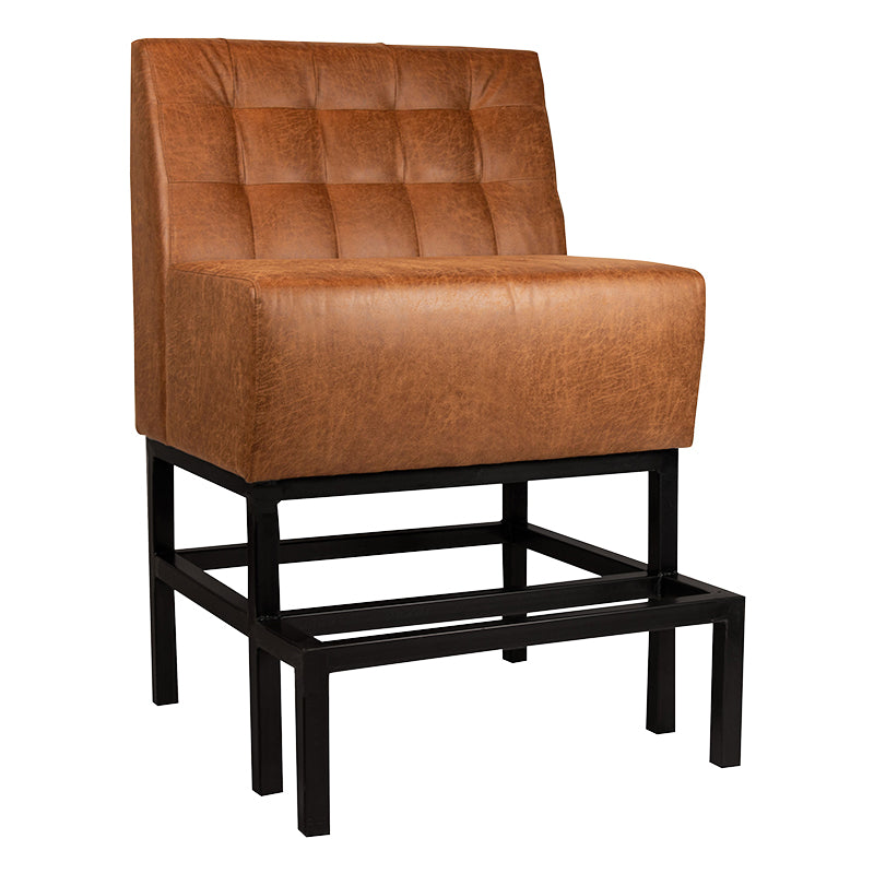Viggo Sofa High - 80cm - Cognac - KAJA