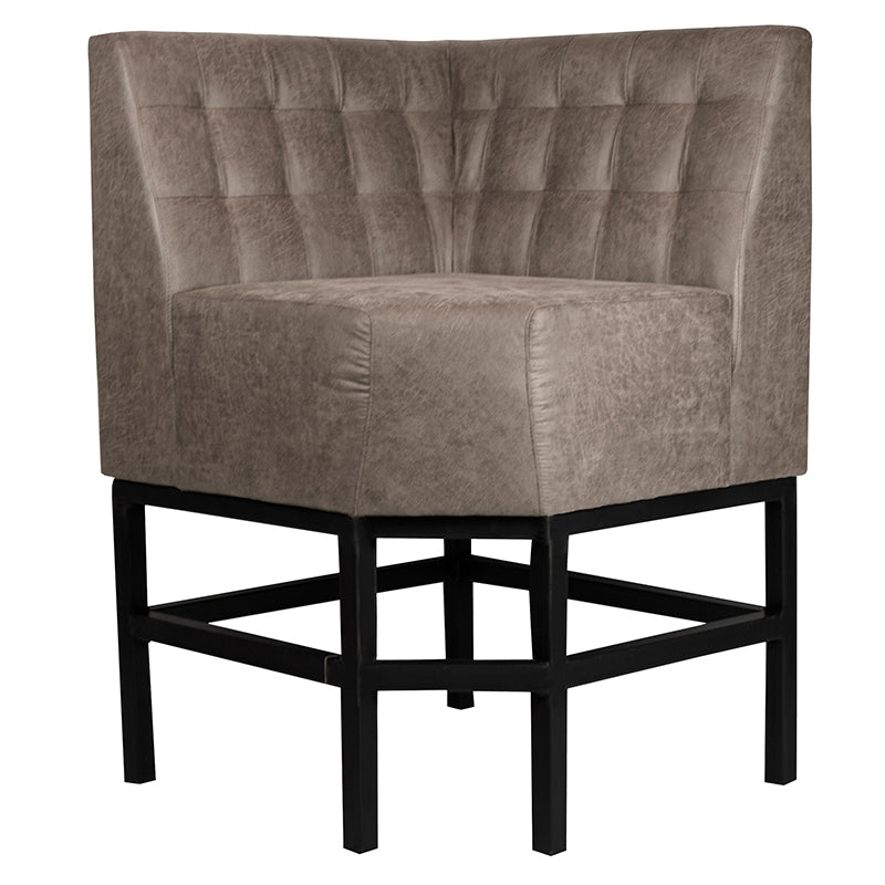 Viggo Sofa High - Corner - Brown - KAJA