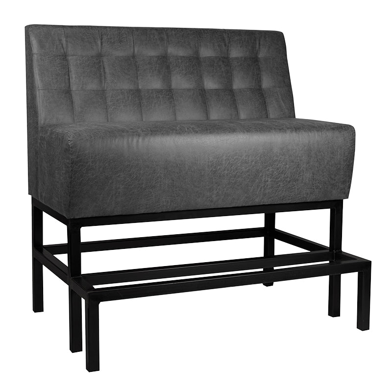 Viggo Sofa High - 120cm - Anthracite - KAJA