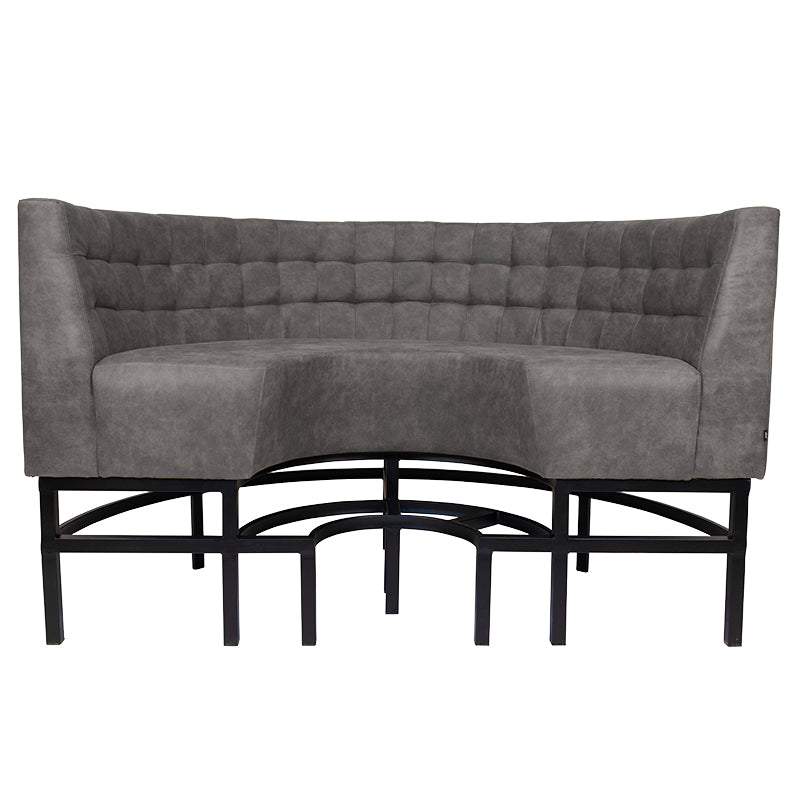 Viggo Sofa High - 1/2 Round - Anthracite - KAJA