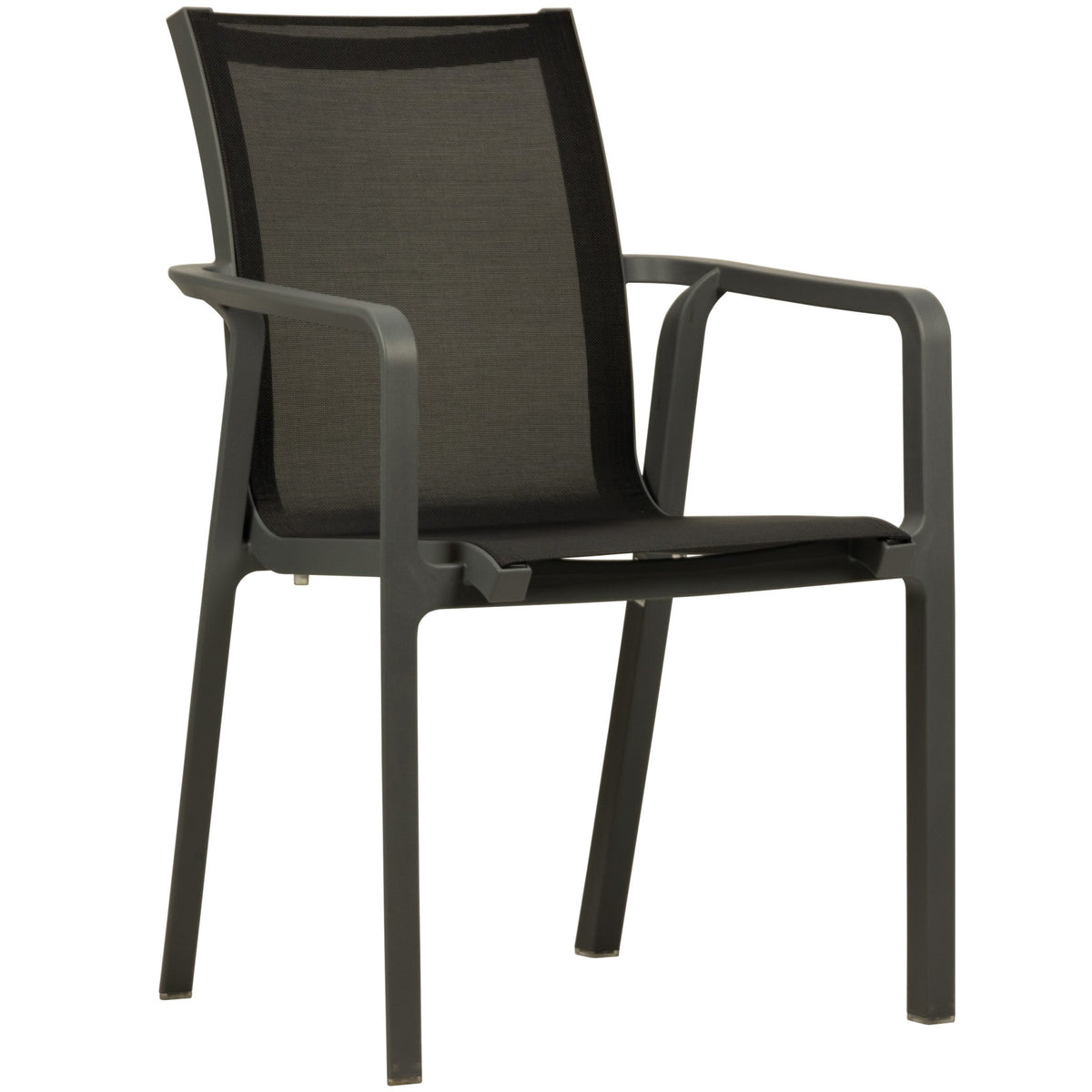 Lace Terrace Chair - Black/Black - KAJA