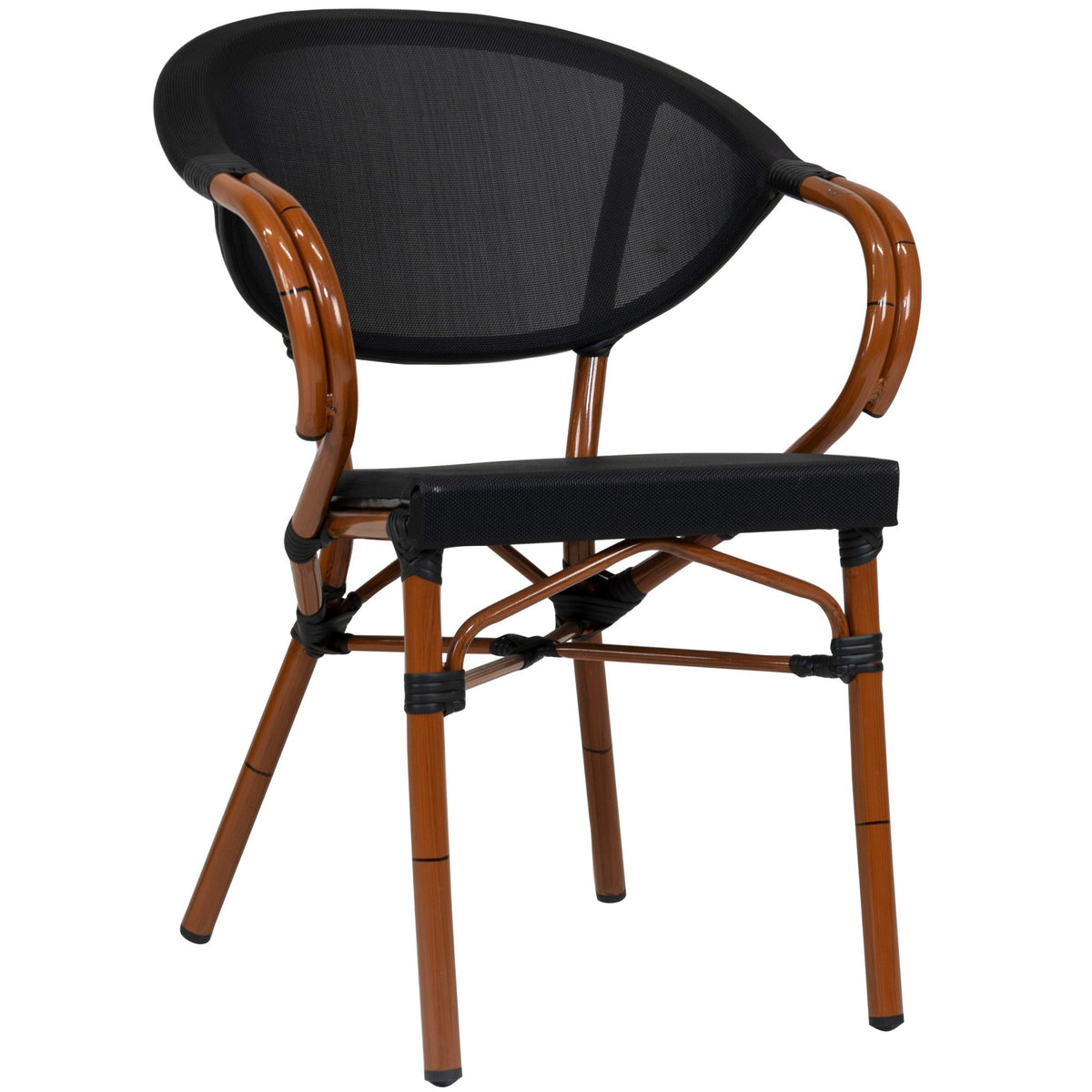 Marino Terrace Chair – Bamboo/Black - KAJA