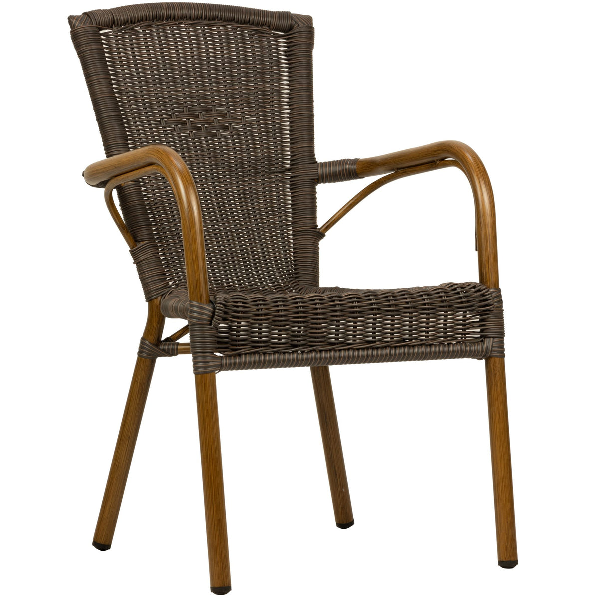 Santa Fe Terrace Chair – Dark Wood - KAJA